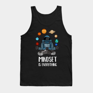 Astronaut Meditating, Yoga, Zen, Mindset Motivational Tank Top